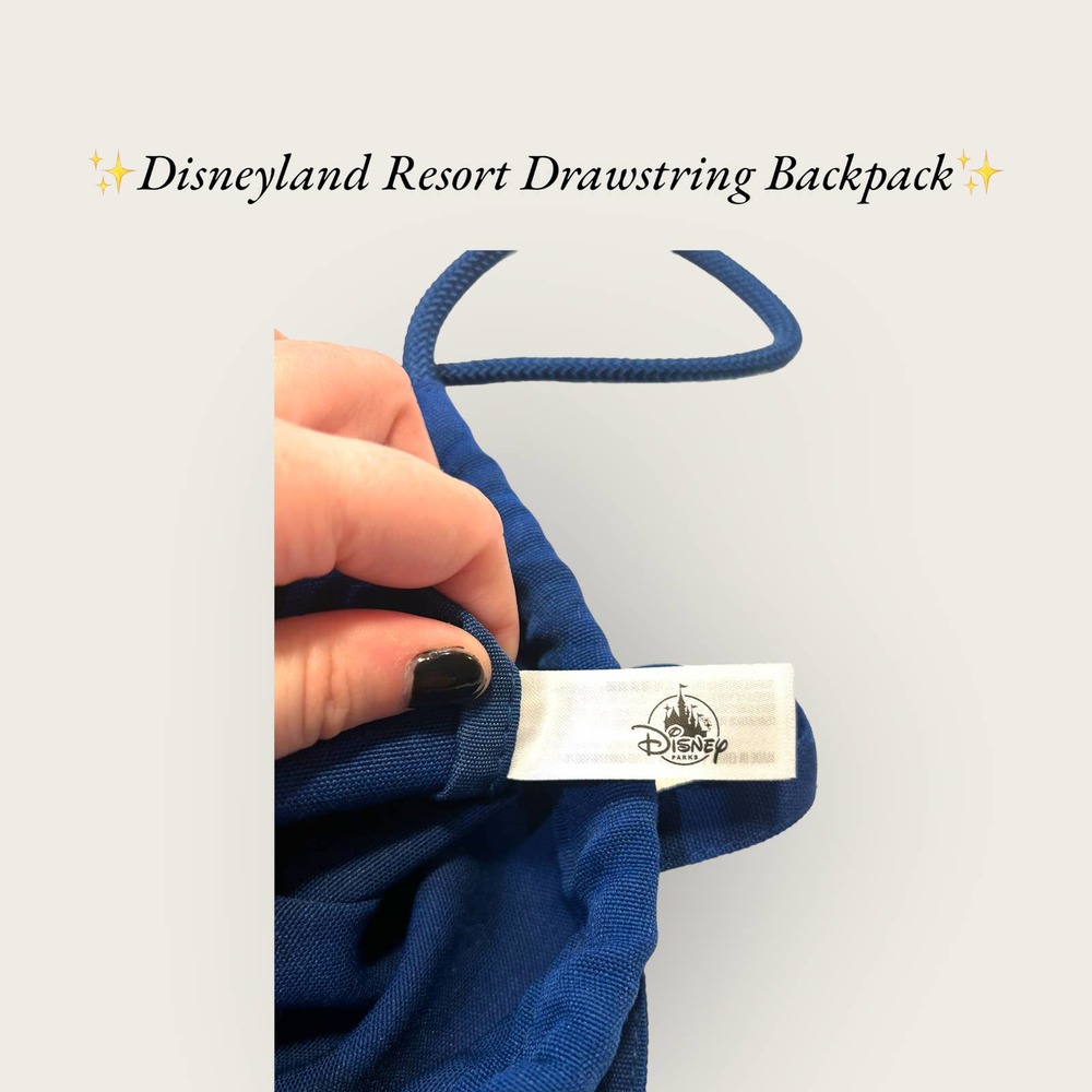 ✨Disneyland Resort Drawstring Backpack✨ - Picture 4 of 10
